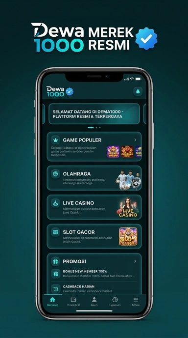 Kanal Resmi Dewa1000 untuk Pengguna Android Indonesia
